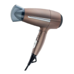 Quigg GT-HDIF-01 Hairdryer, Ionic, turnable Manuel utilisateur