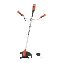 Powerplus POWDPG7551 BRUSH CUTTER 40V LI 255MM (NO BATT.) Manuel du propriétaire | Fixfr