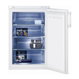 Brandt BFU112SW Upright freezer Manuel utilisateur | Fixfr