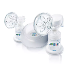 Avent SCF304/02 Avent Tire-lait &eacute;lectronique double Manuel utilisateur