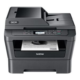 Brother DCP-7065DN Monochrome Laser Fax Guide d'installation rapide | Fixfr