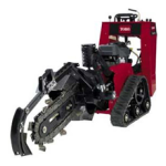 Toro TRX-19 Trencher Manuel utilisateur