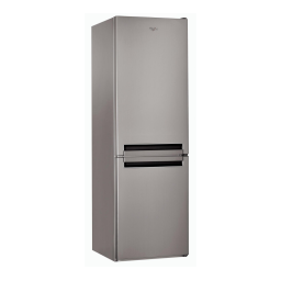 Whirlpool BSNF 8121 OX Fridge/freezer combination Manuel utilisateur | Fixfr