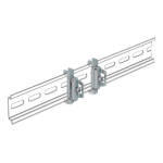 DeLOCK 66231 DIN Rail End Clamp Stainless Steel screwable 4 pieces Fiche technique