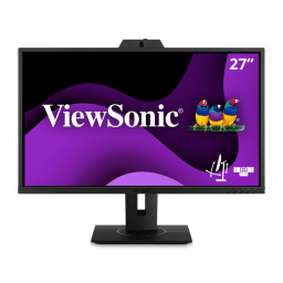 ViewSonic VG2740V-S MONITOR Mode d'emploi | Fixfr