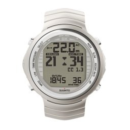Suunto DX : Guide d'utilisation + AI Chat & PDF | Fixfr