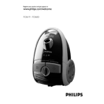 Philips FC8606/01 Expression Aspirateur avec sac Manuel utilisateur