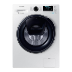 Samsung WW90K6415SW Lave-linge AddWash 9kg - WW90K6415SW Manuel utilisateur