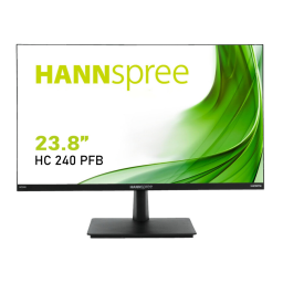 HANNspree HC 240 PFB : IA Chat & Téléchargement PDF | Fixfr