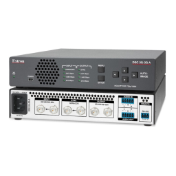 Extron DSC 3G-3G A spécification | Fixfr