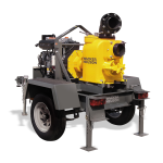 Wacker Neuson PT6LT Self Priming Trash Pump Manuel utilisateur