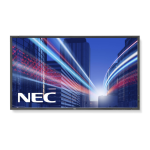 NEC MultiSync P801 Manuel utilisateur