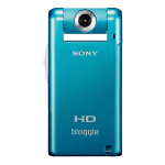 Sony Snap HD Mobile Bloggie MHS PM5K Manuel utilisateur