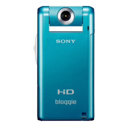 Sony Snap HD Mobile Bloggie MHS PM5K Manuel utilisateur | Fixfr