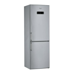 Whirlpool WBE33752 NFC TS Fridge/freezer combination Manuel utilisateur | Fixfr