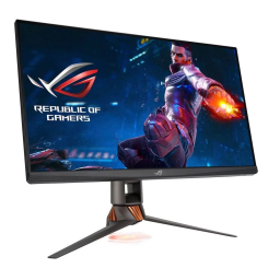ASUS PG279QR: Manuel d'utilisation + Chat IA & PDF | Fixfr