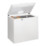 Bauknecht GTE 508 A++ FA Freezer Manuel utilisateur