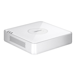 Trendnet TV-NVR104 4-Channel HD PoE NVR Manuel utilisateur | Fixfr