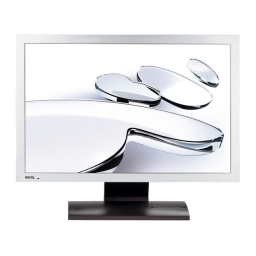 BenQ FP222WH Manuel utilisateur | Fixfr