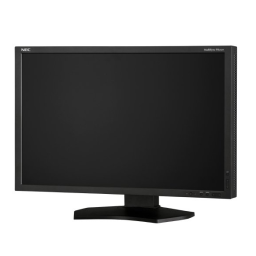 NEC MultiSync® LCD2060NX (Black) Manuel utilisateur | Fixfr