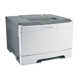 Lexmark C544 Manuel utilisateur | Fixfr