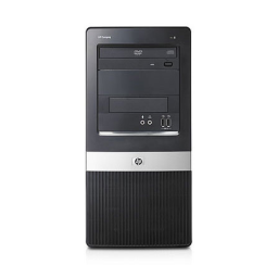 HP Compaq dx2400 Microtower PC Guide de référence | Fixfr