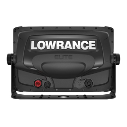 Lowrance Elite Ti² Guide d'installation | Fixfr