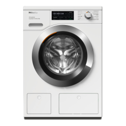 Miele WWI860 WCS PWash&TDos&9kg Lave-linge à chargement frontal W1 Manuel utilisateur | Fixfr