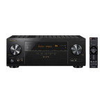 Pioneer VSX-LX103 AV Receiver Manuel utilisateur