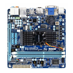 Gigabyte GA-E350N-USB3 Manuel utilisateur | Fixfr
