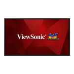 ViewSonic CDE5520 DIGITAL SIGNAGE Mode d'emploi