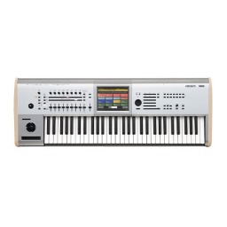 Korg Kronos Mode d'emploi | Fixfr