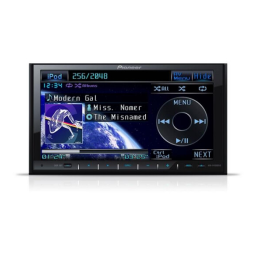 Pioneer AVH-P4100DVD Manuel du propriétaire | Fixfr