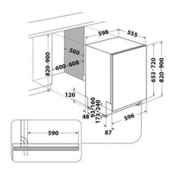 Ignis AIE 2B19 A Dishwasher Manuel utilisateur | Fixfr