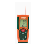 Extech Instruments DT200 Laser Distance Meter Manuel utilisateur