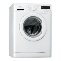 Whirlpool AWO 8568 UM Washing machine Manuel utilisateur | Fixfr