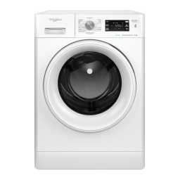 Whirlpool FFBBE 8448 WEV Washing machine Manuel utilisateur | Fixfr