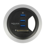 Delock 62869 Hub USB 3.0 : Chat IA et PDF