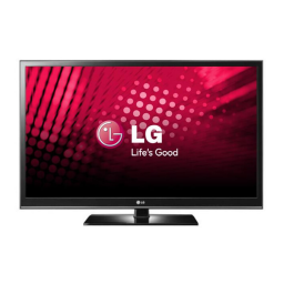 LG 50PW350 Manuel du propriétaire | Fixfr