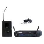 Shure PGXD Wireless System Mode d'emploi