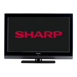 Sharp LC-32SH7E Téléviseur LCD Manuel utilisateur | Fixfr