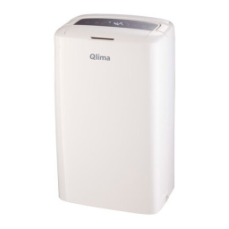 QLIMA D612 Dehumidifier Manuel utilisateur | Fixfr