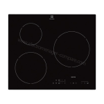 Electrolux E6132IOK Table de cuisson Manuel utilisateur