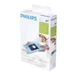 Philips FC8023/04 s-bag Sacs pour aspirateur Manuel utilisateur