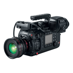 Canon EOS C700 FF Manuel utilisateur | Fixfr