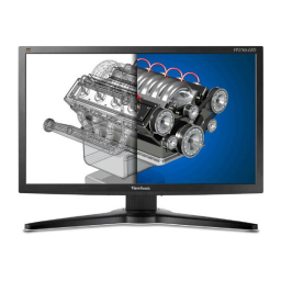 ViewSonic VP2765-LED MONITOR Mode d'emploi | Fixfr