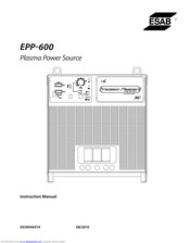 ESAB EPP-600 Manuel d'instructions | AI Chat & PDF | Fixfr