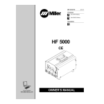 Miller HF 5000 CE Manuel utilisateur