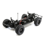 Losi LOS03024T2 1/10 TENACITY 4WD SCT Brushed RTR, Fox Racing Manuel utilisateur