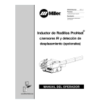 Miller PROHEAT ROLLING INDUCTOR Manuel utilisateur